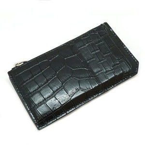 Saint Laurent Bill Clip Zipper Wallet Coin